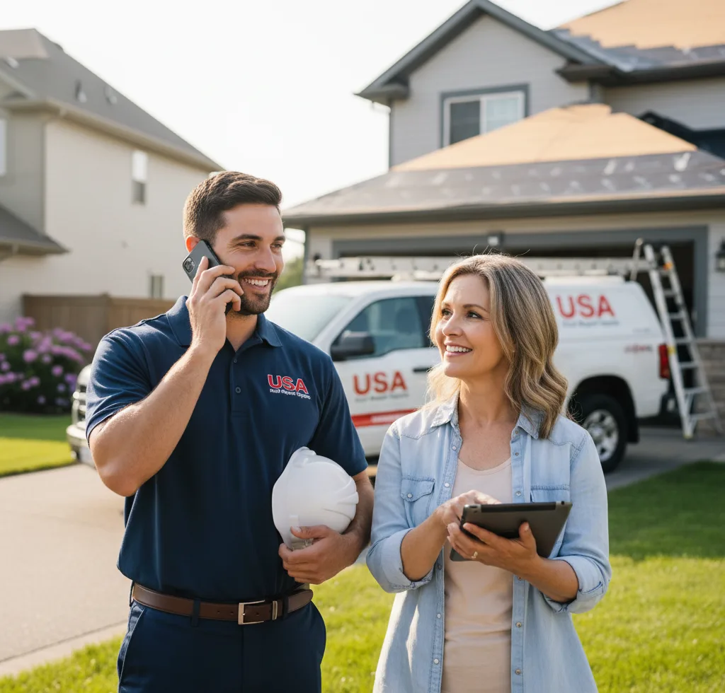 USA Roof Repair Experts customer support in Shinglehouse
